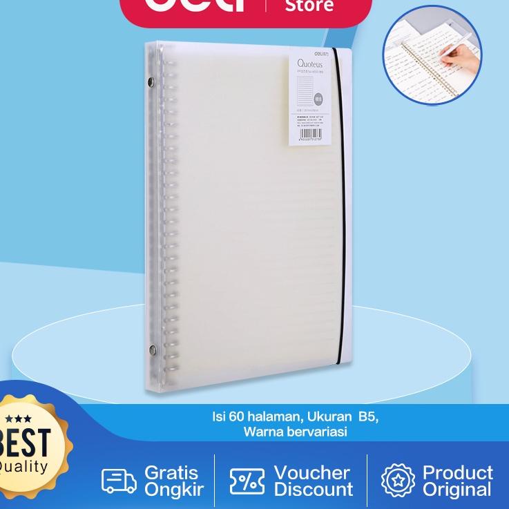 

Star Deli Loose-Leaf Buku Notebook B5 60 lembar HB560 