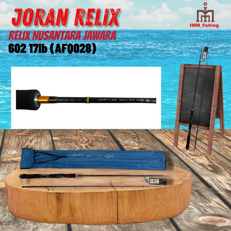JORAN RELIX NUSANTARA JAWARA | Tongkat Pancing | Fishing Rod | Spinning