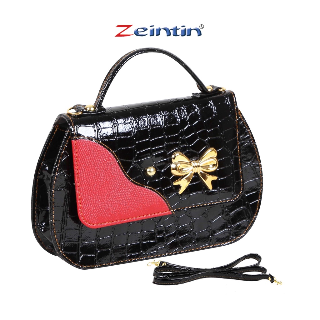 Zeintin - Tas Selempang Wanita Dompet Wanita Tas Pesta Wanita Slempang Simple Kasual Material Sintetis Premium Zeintin - DM