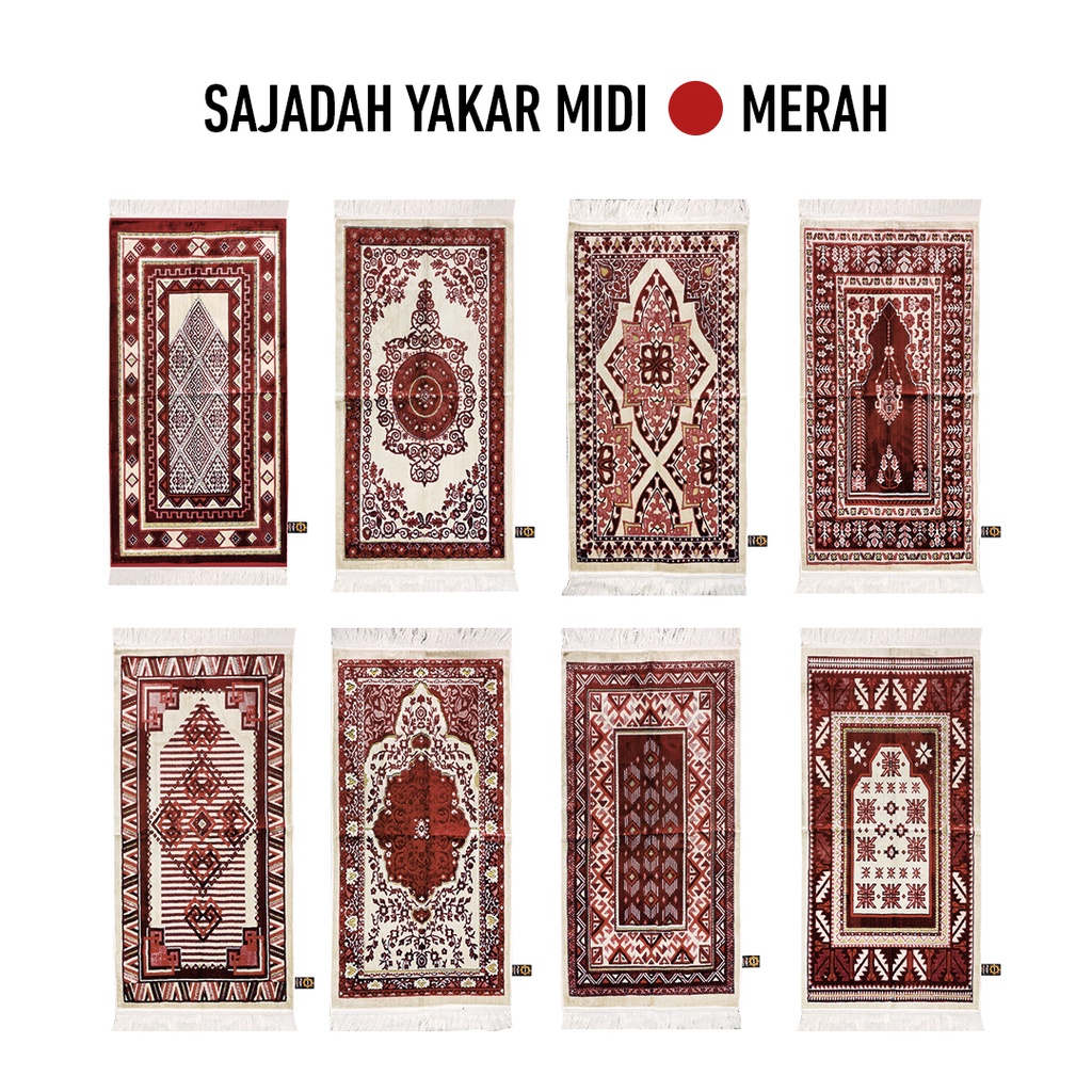 Sajadah Bulu Halus Tebal YAKAR MIDI Ukuran 50 x 105 cm Sajadah Ukuran Besar sajadah beludru halus sajadah yakar midi bludru turki sajadah turkey ukuran dewasa sejadah bludru tebal halussajadah jumbo sajadah bulu tebal besar sajadah ukuran sedang premium