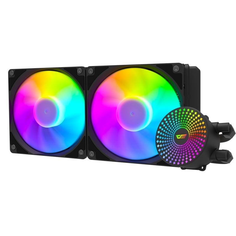 DarkFlash Radiant DC240/ DC 240 ARGB 240mm AIO Liquid Cooler