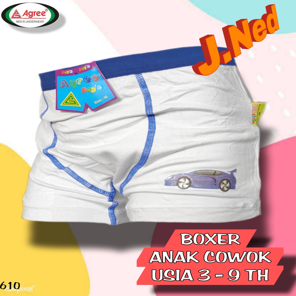 J610 CD BOXER ANAK COWOK AGREE BOYS BOXER ANAK ART A 503