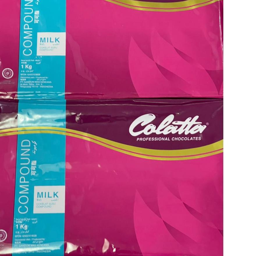 

♝ Coklat Colatta Milk Chocolate Compound 1kg ☄