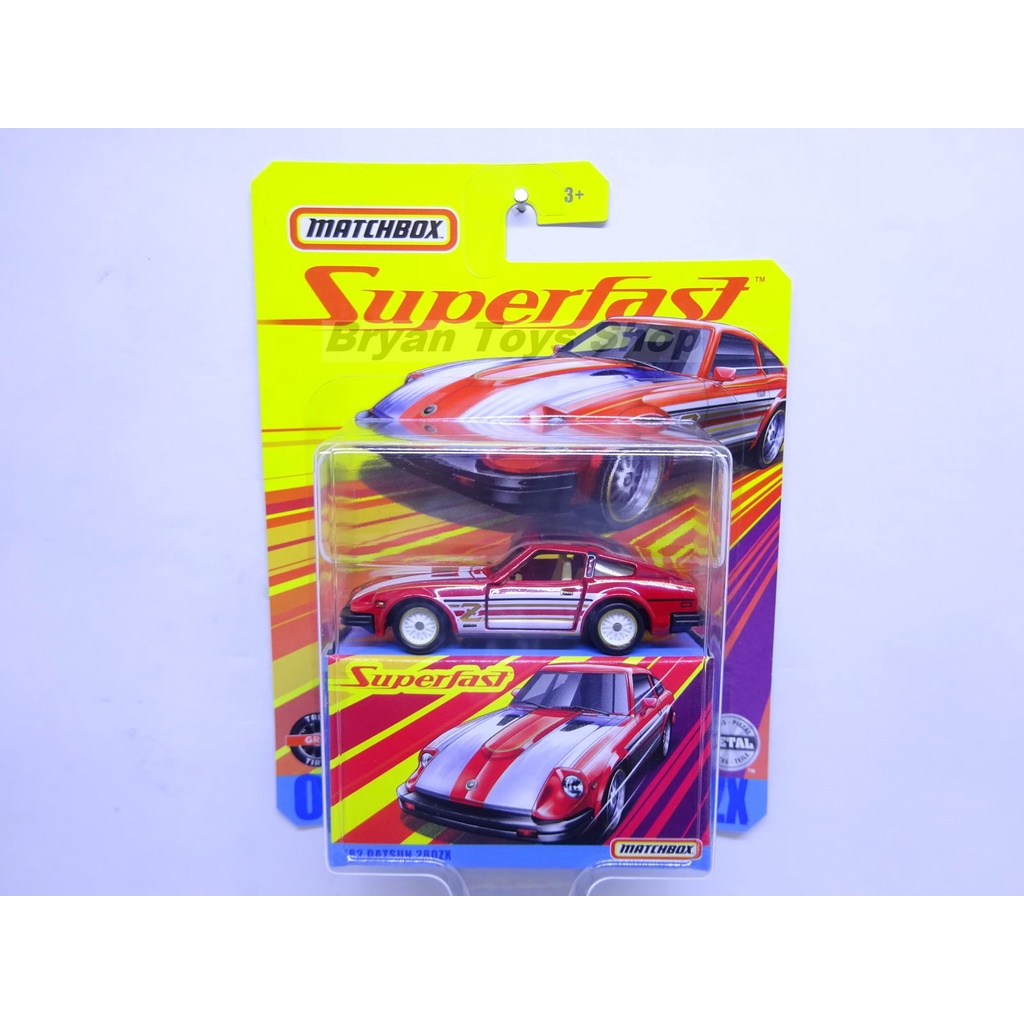 Matchbox Superfast 62 Datsun 280ZX Merah Lis Putih No. 7