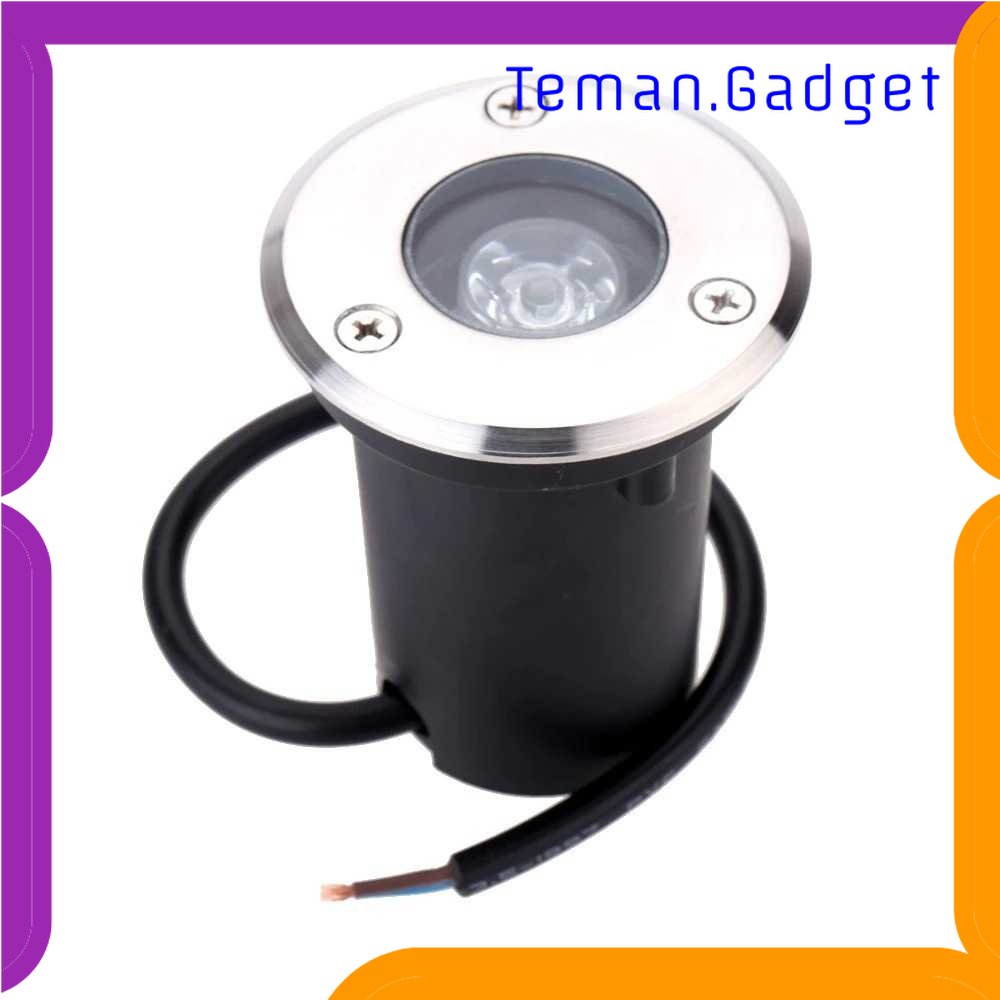 TG-LMP JIERWORLD Lampu Taman Hias Tanam Ground Light Waterproof Warm White 5W - JLG-1W