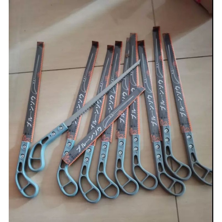 Gergaji Runcing Lancip Diasah 21cm Multifungsi PVC Gipsum Bonsai Ranting