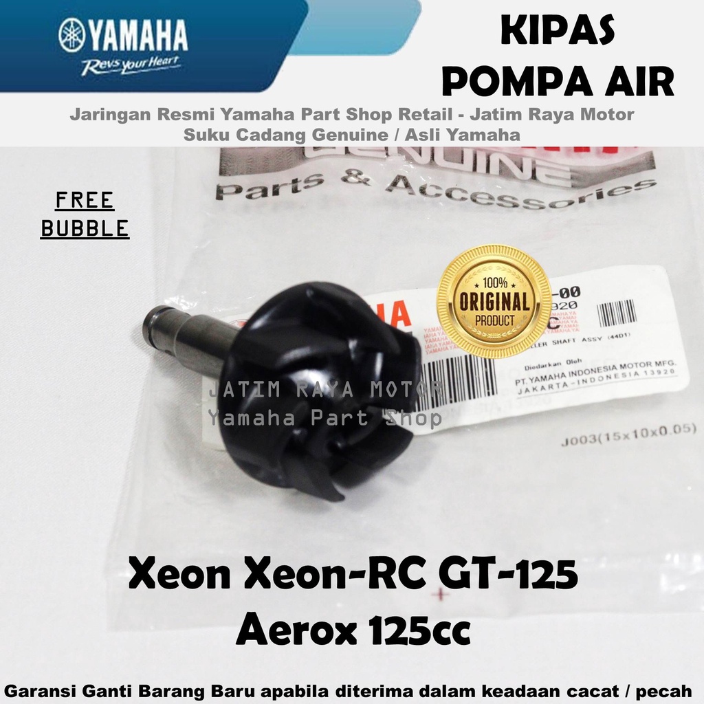 Impeller Kipas Water Pump Pompa Air Radiator Motor Xeon RC GT Aerox 125 Original Yamaha Surabaya