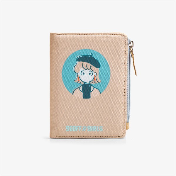 Dompet Geoff Girls Official - Cahrora Khaki Wallet Dompet Wanita