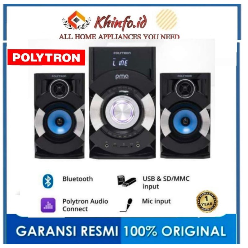 SPEAKER POLYTRON PMA 9527/SPEAKER BLUETOOTH POLYTRON PMA9527/PMA 9527/POLYTRON MULTIMEDIA speaker Bl