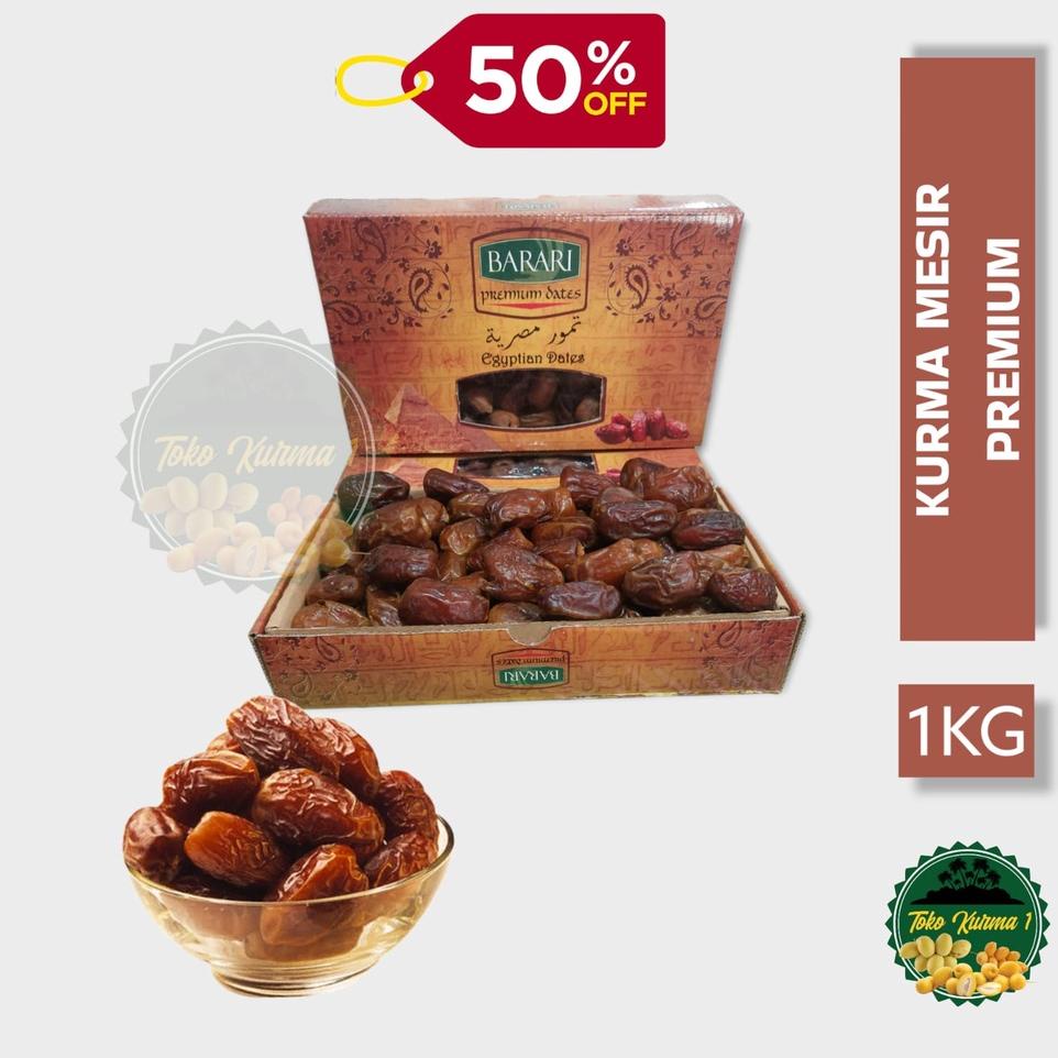 

➻ Kurma mesir 1kg / golden valley/BARARI PREMIUM [ DUS ] ☝