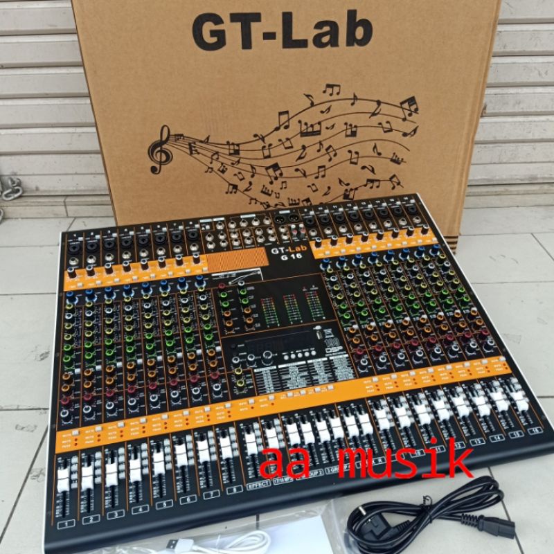 MIXER GT-LAB G16 MIXER 16 CHANNEL ORIGINAL GTLAB G 16 BY RDW