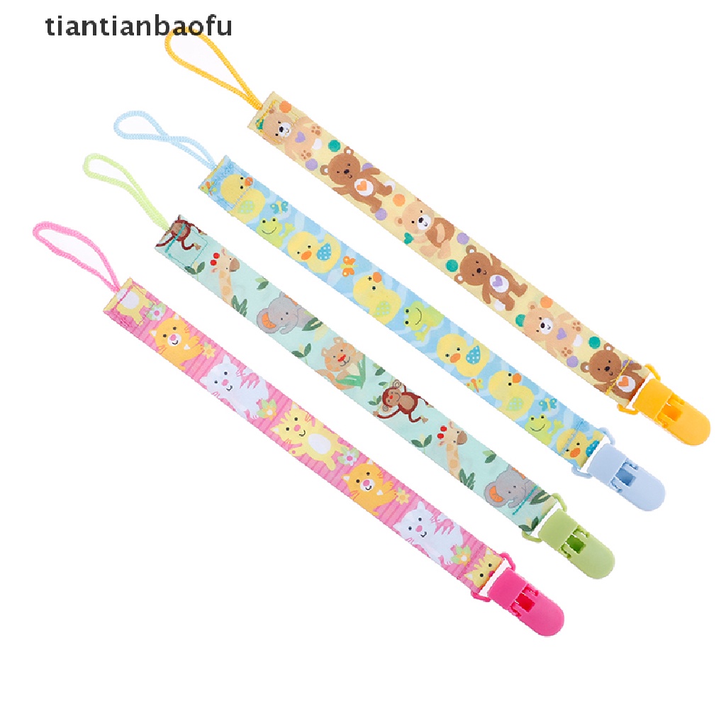 [tiantianbaofu] 1pc Klip Dot Bayi Baru Lahir Tali Rantai Penenang dummy nipple holder Butik