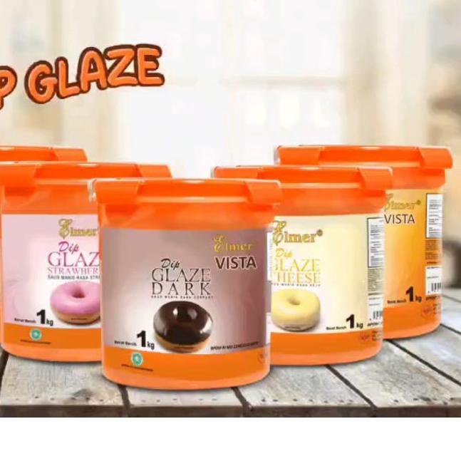 

♜ PROMO!! ELMER DIP GLAZE 1 KG SEMUA VARIAN ➭