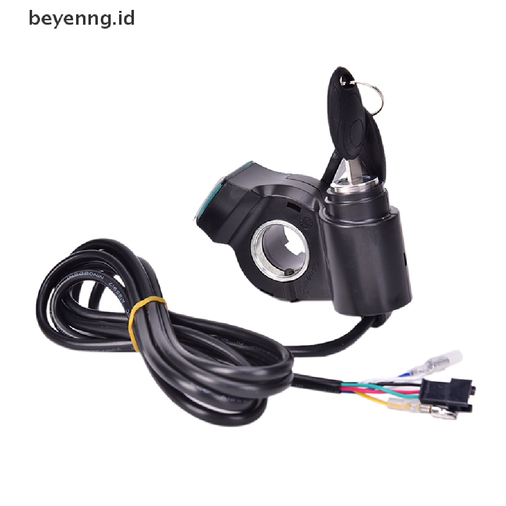 Beyen Bikes Finger Thumb Throttle Dengan Power Switch LCD Display Switch Stang Grips ID