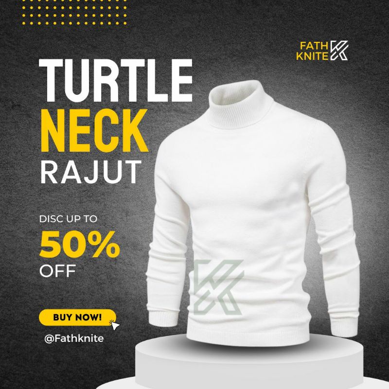 TURTLE NECK KERAH TINGGI LONGNECK POLOSAN sweater rajut turtle neck/ leher panjang pria/rajut kerah tinggi/kaos rajut pria lengan panjang/sweater kerah tinggi pria/turtle neck pria/baju kerah tinggi pria/jaket rajut pria/