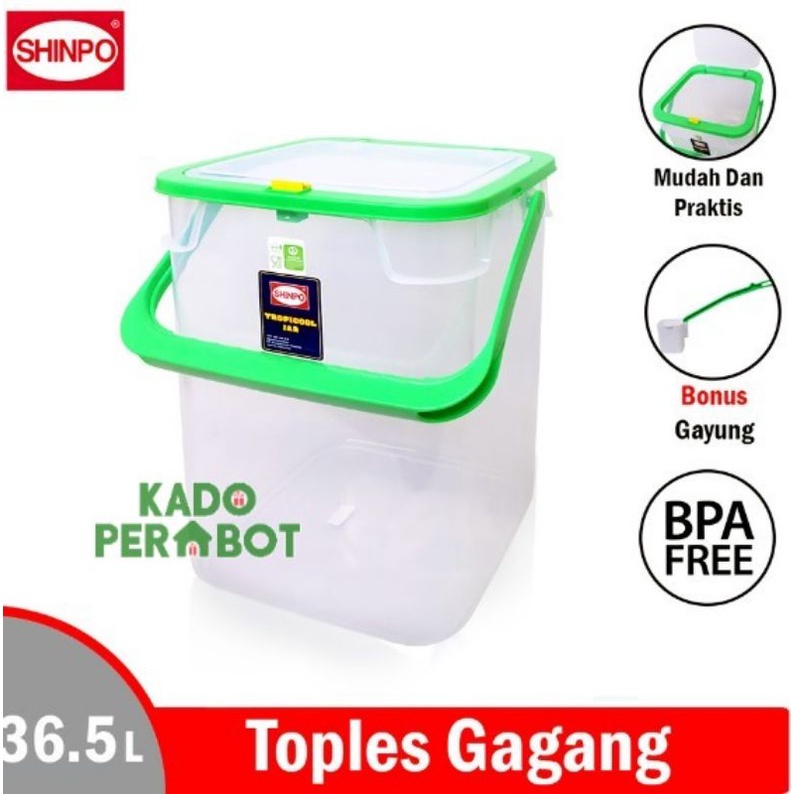 Toples Gagang Shinpo + Gayung- Tempat Es Buah