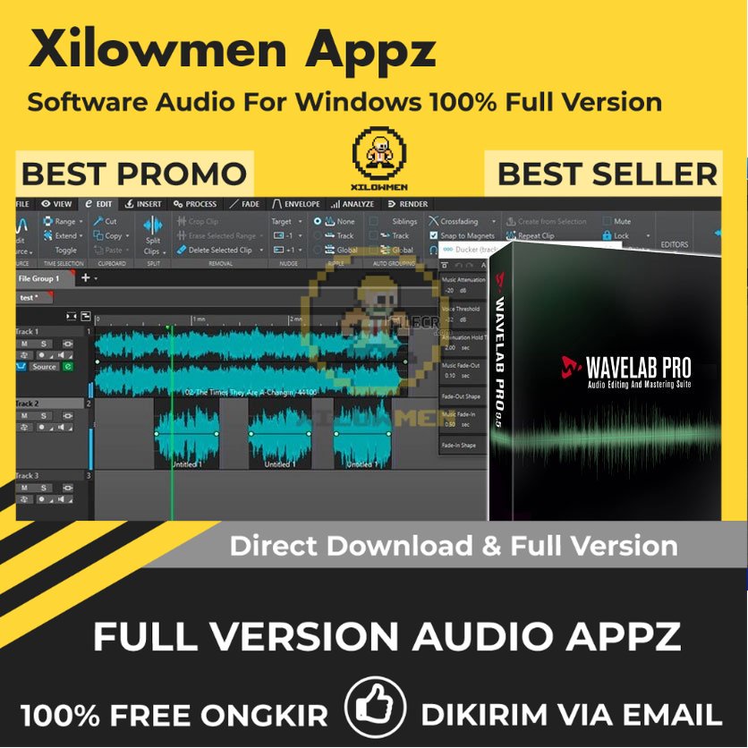 [Full Version] Steinberg WaveLab Pro Lifetime Audio Software WIN OS