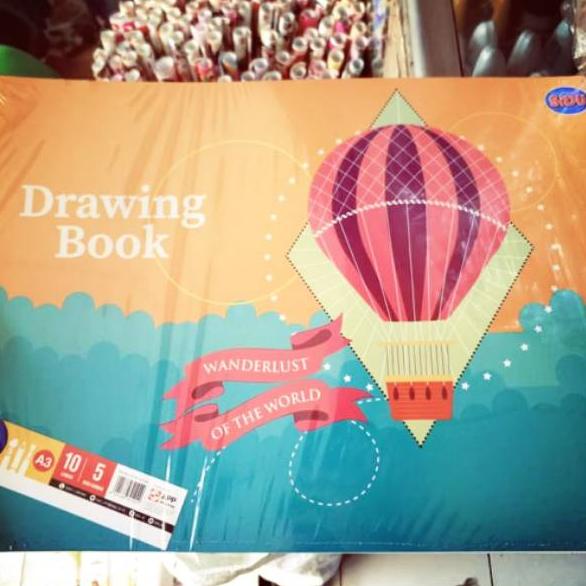 

Kejar Kejutan BUKU GAMBAR A3 SIDU/ SINAR DUNIA isi 5 buku