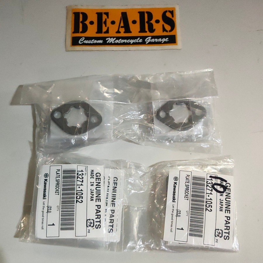 Kuncian Gear depan W175 Klem gear W175 Plate sprocket