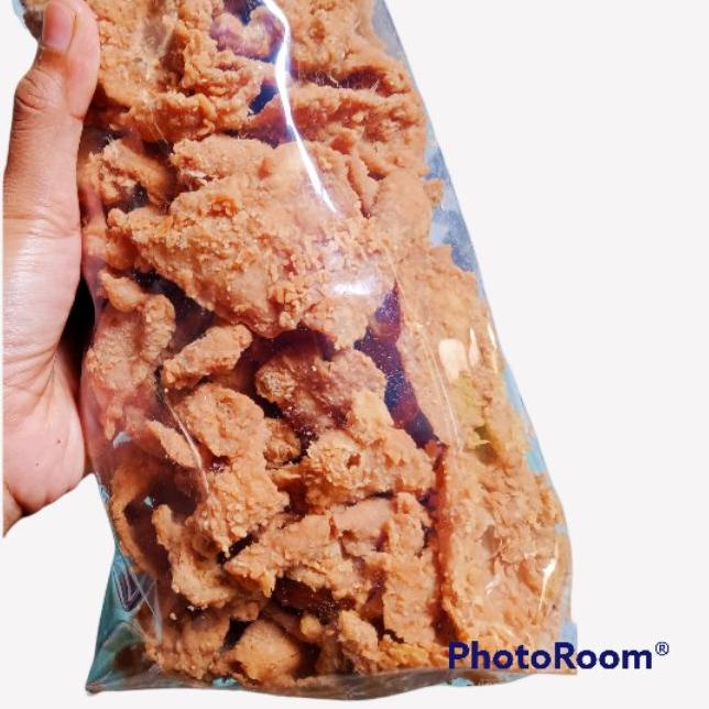 

✲ kulit ayam crispy 500gr original/pedas ♂