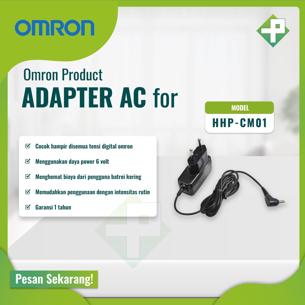 Adaptor Omron HHP-CM01 / Adaptor Tensi Omron / Adaptor Original Omron