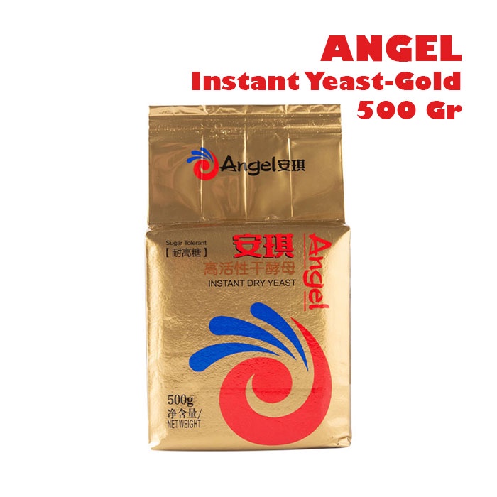 ANGEL Instant Yeast Gold Premium Ragi Kering 500 Gr