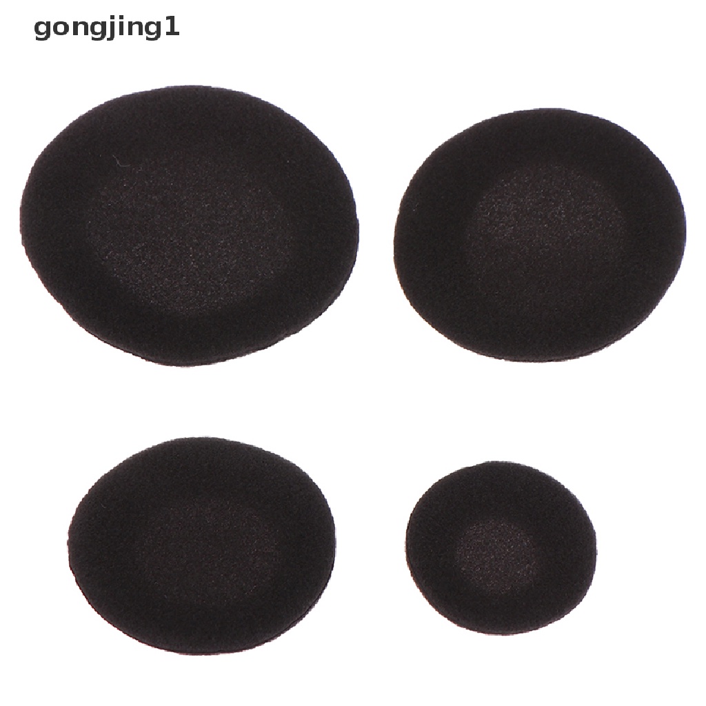 GGG 10Pcs Thick Foam Earpads Cushions Ear Pads 3.5 / 4.5 / 5.5 / 6cm for Round Headphone ID