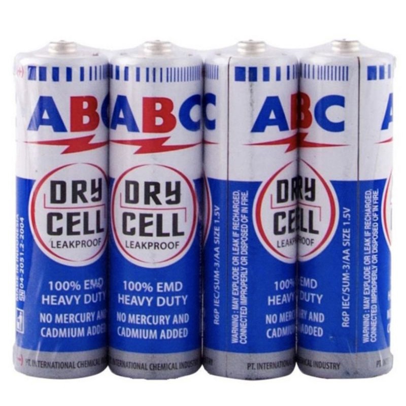 ABC AA A2 BIRu / BATU BATERAI BATERE ABC AA
