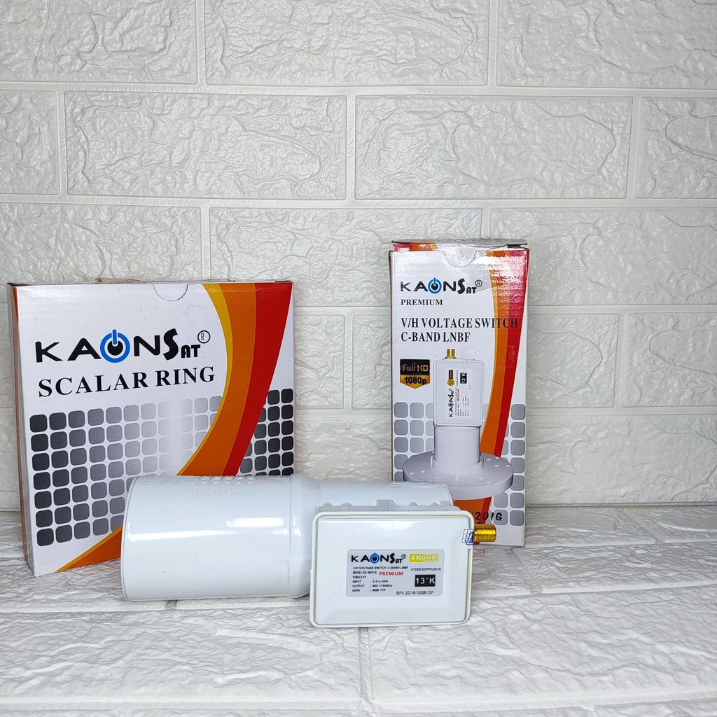 LNB C-BAND KAONSAT PREMIUM QUALITY SINGLE OUT