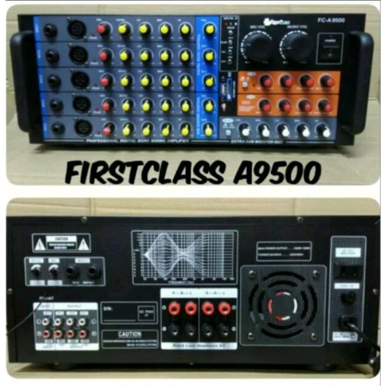 Amplifier power mixer karaoke original firstclass fc a9500