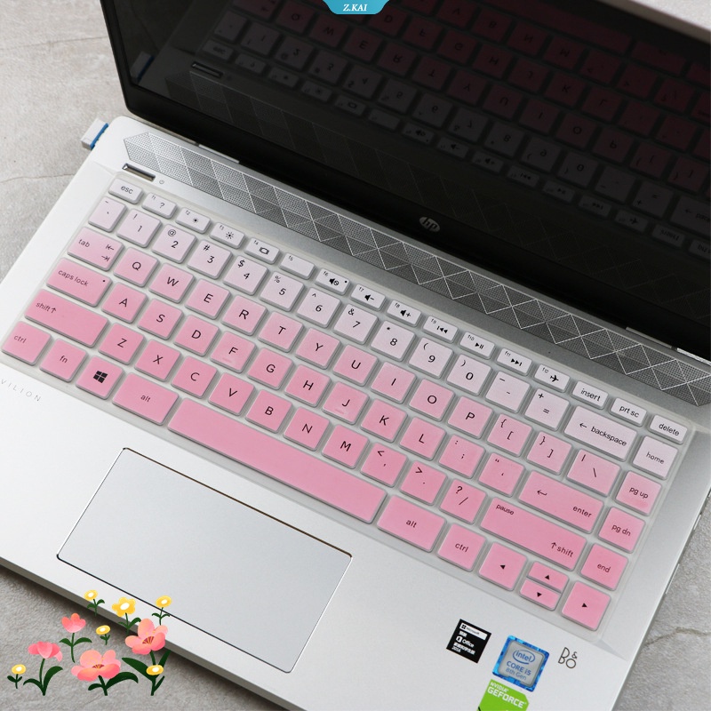 1pc Sarung Keyboard 14 &quot;Laptop Silikon Pelindung Kulit HP Pavilion 14seri Kulit Notebook 14q-cs0001TX I5-8250U Laptop Debu Film [ZK]