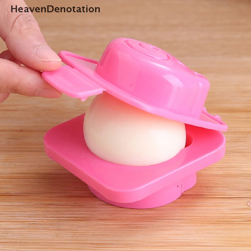 [HeavenDenotation] Cetakan Telur Lucu Kartun Bayi Rice Ball Mold 3D Egg Ring Bento Aksesoris Kelinci Beruang Ikan Telur Decorag Alat Dapur Gadget HDV