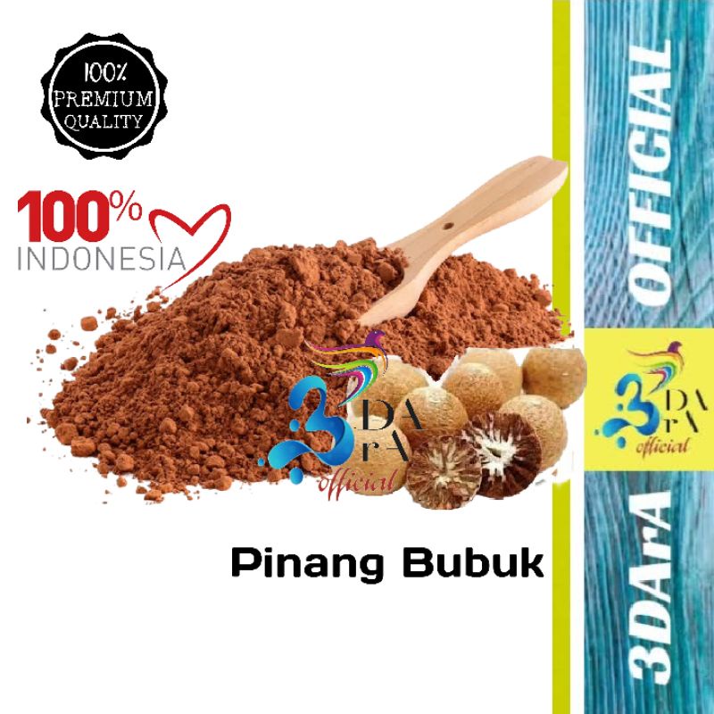 

Bubuk Pinang Muda 500gr Murni Kualitas Premium