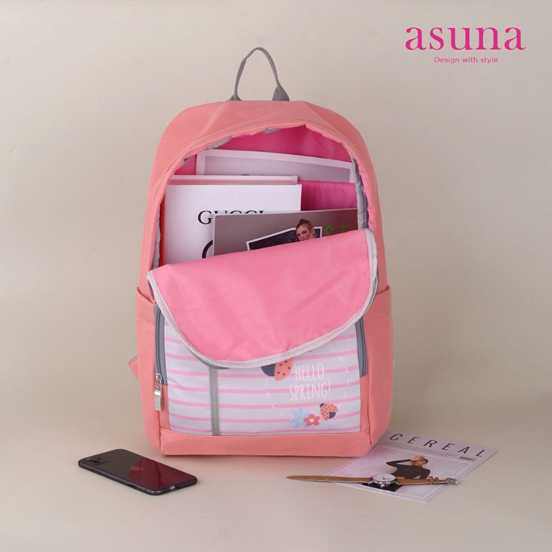 HERBIE Tas Backpack Wanita Terbaru | Tas Ransel Sekolah Cewek | Tas Gendong Kuliah Cewe