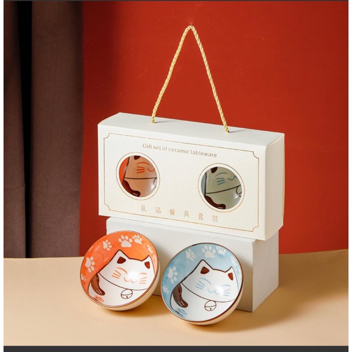 

hampers parcel box mangkok cantik mangkuk newlywed lebaran imlek - 2 orang