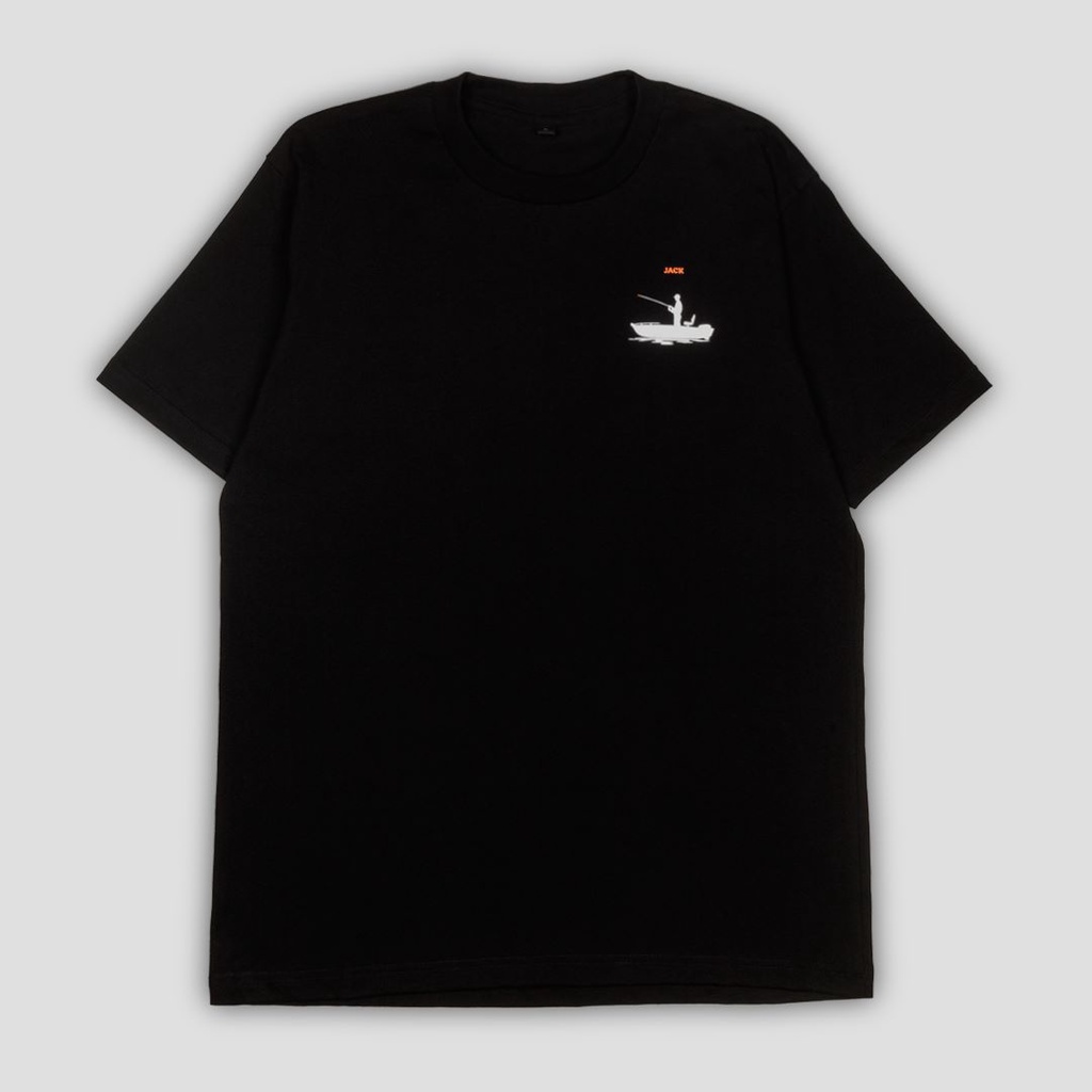 Norwegian Salmon Black T-Shirt