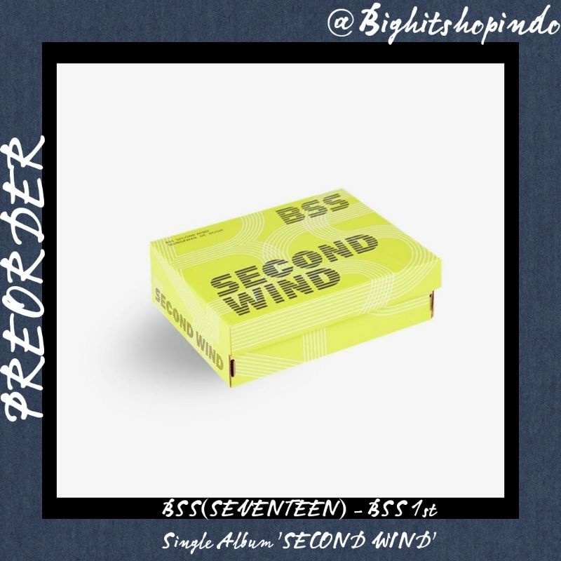 [PRE-ORDER] BSS(SEVENTEEN) - BSS 1st Single Album 'SECOND WIND' (Special Ver.)  // ALBUM BSS SEVENTE