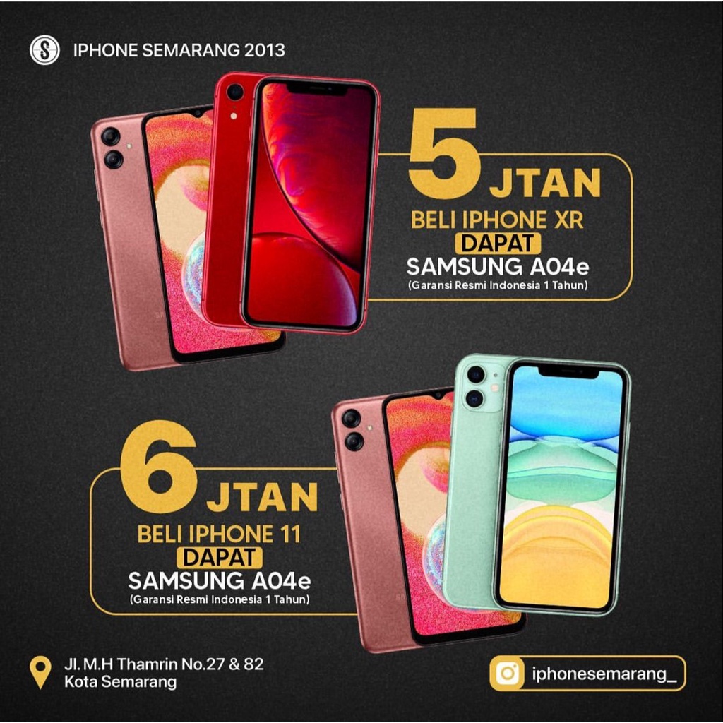 BUY 1 GET 1 BELI IPHONE DAPAT SAMSUNG