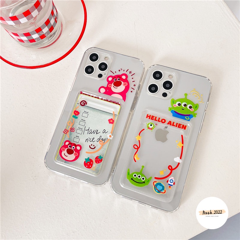 REDMI Casing Redmi10 9 9A 9C NFC Note9 10 Pro Max Plus Xiaomi 11 Lite PO CO X3 Pro NFC Bening Dompet Slot Losto Alien TPU Cover Soft Phone Case