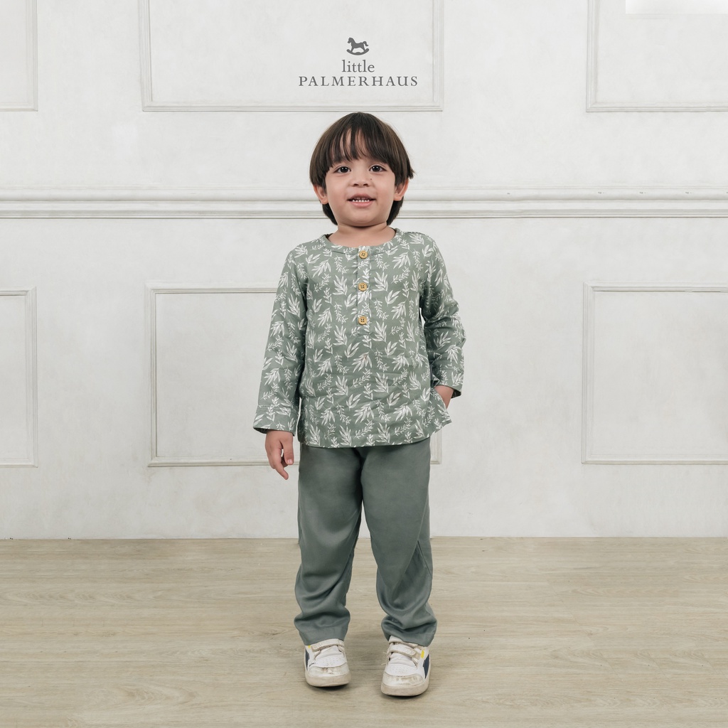 PROMO 7.7 PROMO BAJU LEBARAN LITTLE PALMERHAUS TIMELESS KOKO SET BAJU LEBARAN  JARDIN KOKO SET + PECI SETELAN ANAK MUSLIM LAKI LAKI BAJU PANJANG CELANA PANJANG + PECI 1 - 6 TAHUN