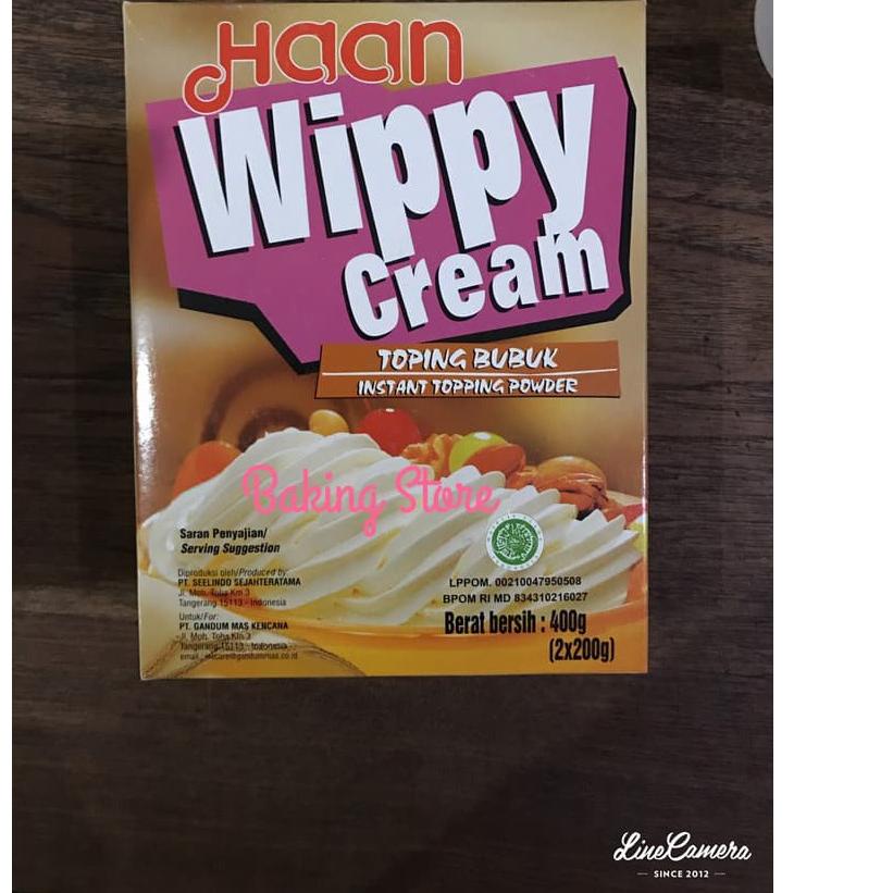 

♨ Haan Wippy Cream - Whipped Cream 400gr ♟