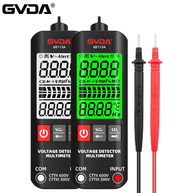 GVDA GD113A Smart Digital Multimeter Non-Contact Live Voltage Tester