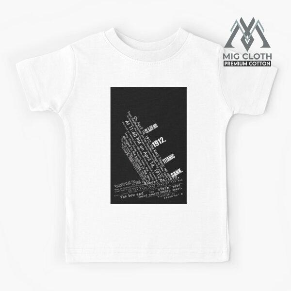 Kaos Anak Quotes wallart titanic poster - Unisex #519