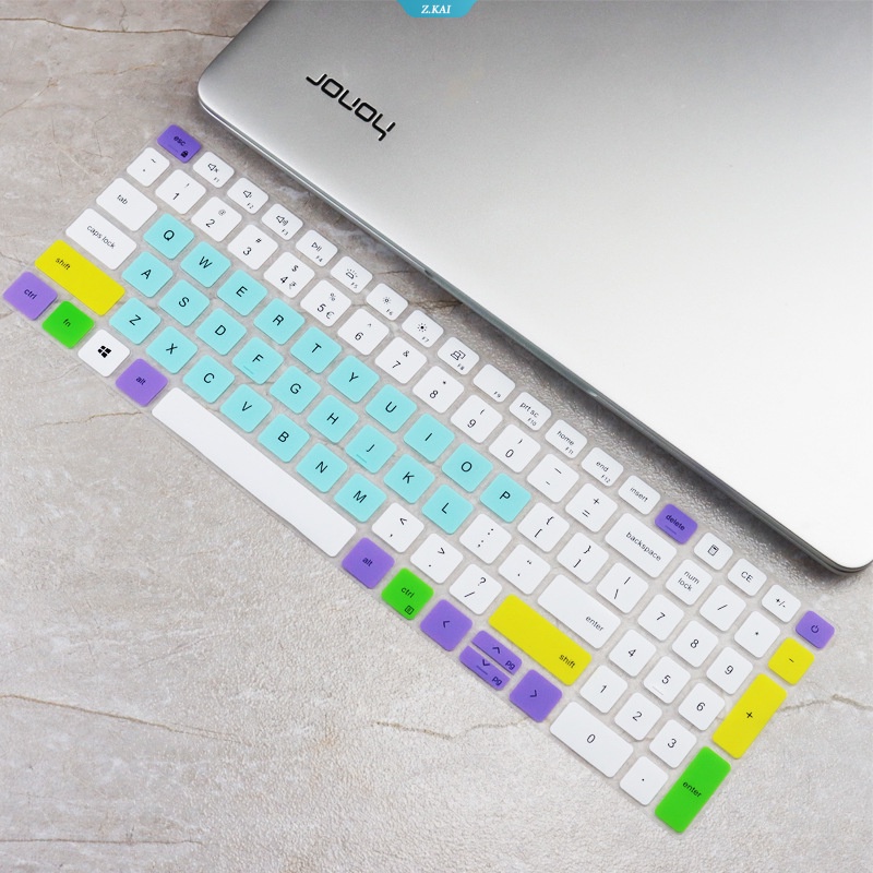 Sarung Keyboard Dell 3000 3515 5510 3511 3510 7510 3520 15Pro-5518 vostro 5510 Dell Silicone Protect Skin Cocok Untuk Cover Silikon Film Bening Pu 15.6 &quot;ZK]