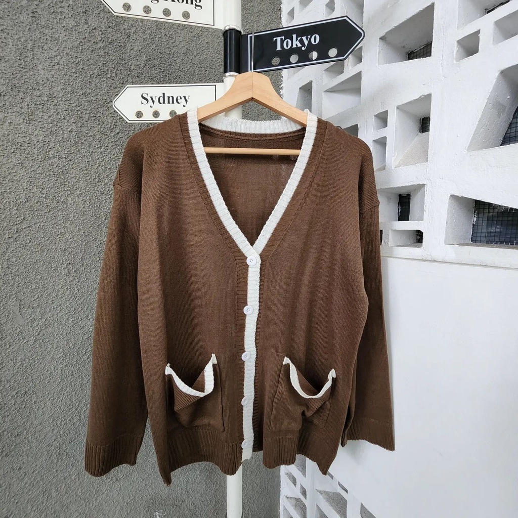 [CYC | COD] Outwear Edith Outer | Rajut Cardigan Wanita Trendy Murah