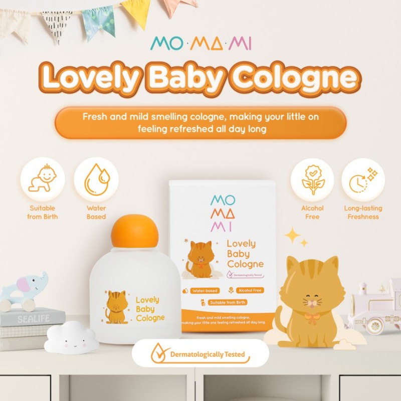 Momami Lovely Baby Cologne Parfum Bayi - 100 ml