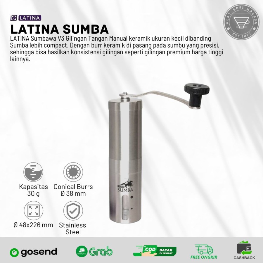 Latina Sumba Manual Grinder