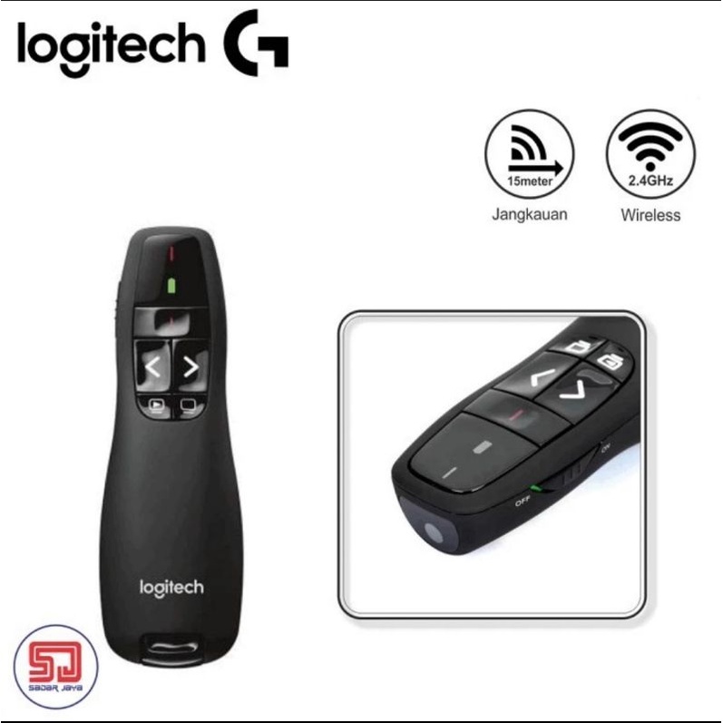 LOGITECH R400 REMOTE Presenter wireless