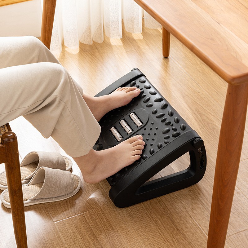 FLO Footrest Adjustable Ergonomic Pijakan Tatakan Kaki Sandaran Kaki Bawah Meja ALL FOR WORK