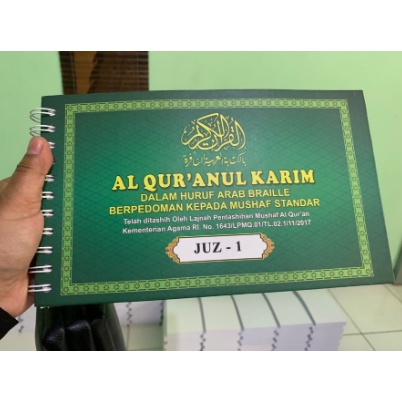 Al Quran / Al Quran Braile Al Quran braille 30 juz (manual)